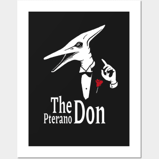 The Pterano Don. Dinosaur Pun. Posters and Art